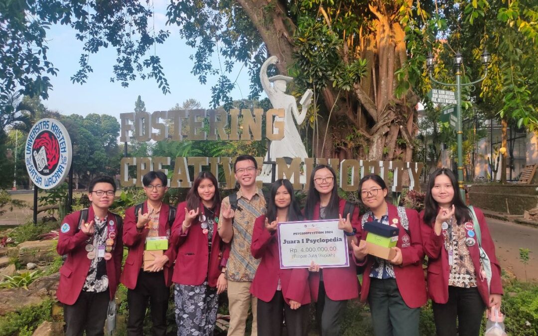 Tim Fakultas Psikologi UNTAR Mendapatkan Juara 1 dalam Lomba Psyclopedia UKSW