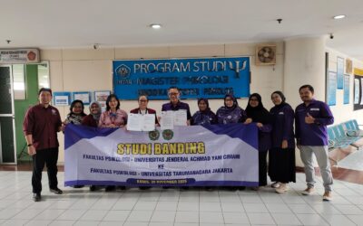 Fakultas Psikologi UNTAR Menerima Kunjungan Fakultas Psikologi UNJANI