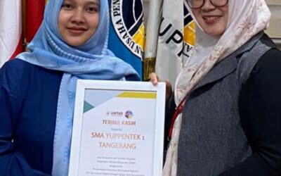 Kegiatan Pengabdian kepada Masyarakat di SMA Yuppentek 1 Tangerang: Gaungkan Semangat “Be a Buddy, Not a Bully”